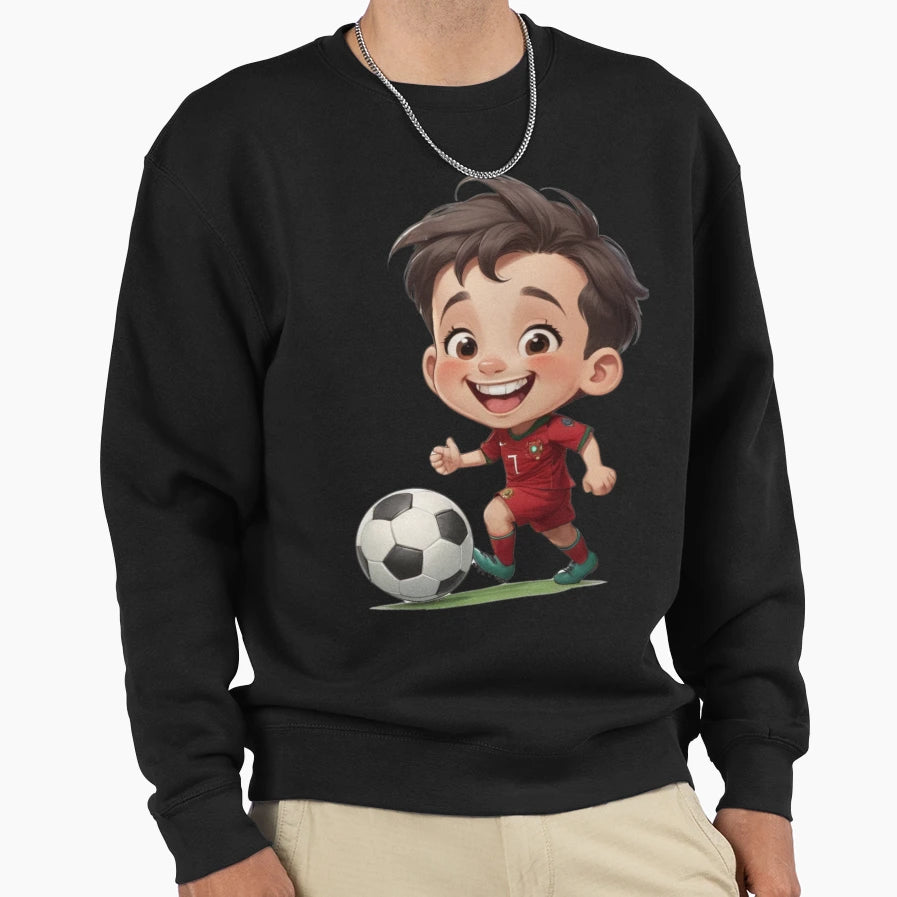 Portugal Footballer Beautiful Positive T-Shirt - Novelty Apparel Men Women - T-Shirt, Sweatshirt, Hoodie