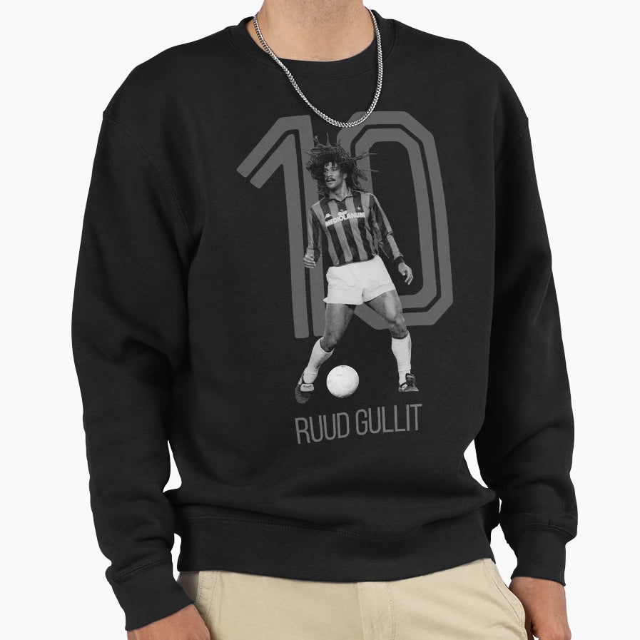 Ruud Gullit Sweatshirt - Aesthetic Graphic for Adults - T-Shirt, Sweatshirt, Hoodie