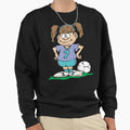 Soccer Sweatshirt - Minimalist Print Men Women - T-Shirt, Sweatshirt, Hoodie