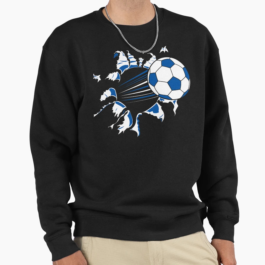 Soccer Sweatshirt - Fun Novelty Design Unisex - T-Shirt, Sweatshirt, Hoodie