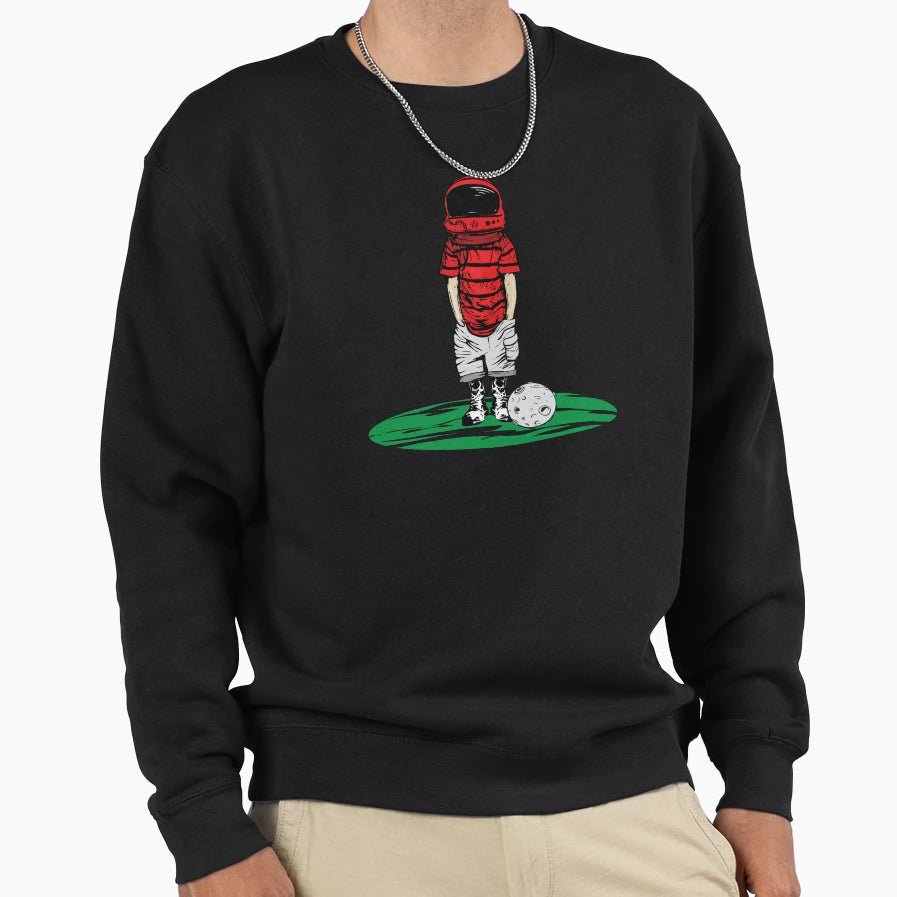 Astronaut Lunar Sweatshirt - Minimalist Print Unisex - T-Shirt, Sweatshirt, Hoodie
