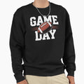 Game Day Football Distressed Sports T-Shirt - Streetwear Style for Adults - T-Shirt, Sweatshirt, Hoodie