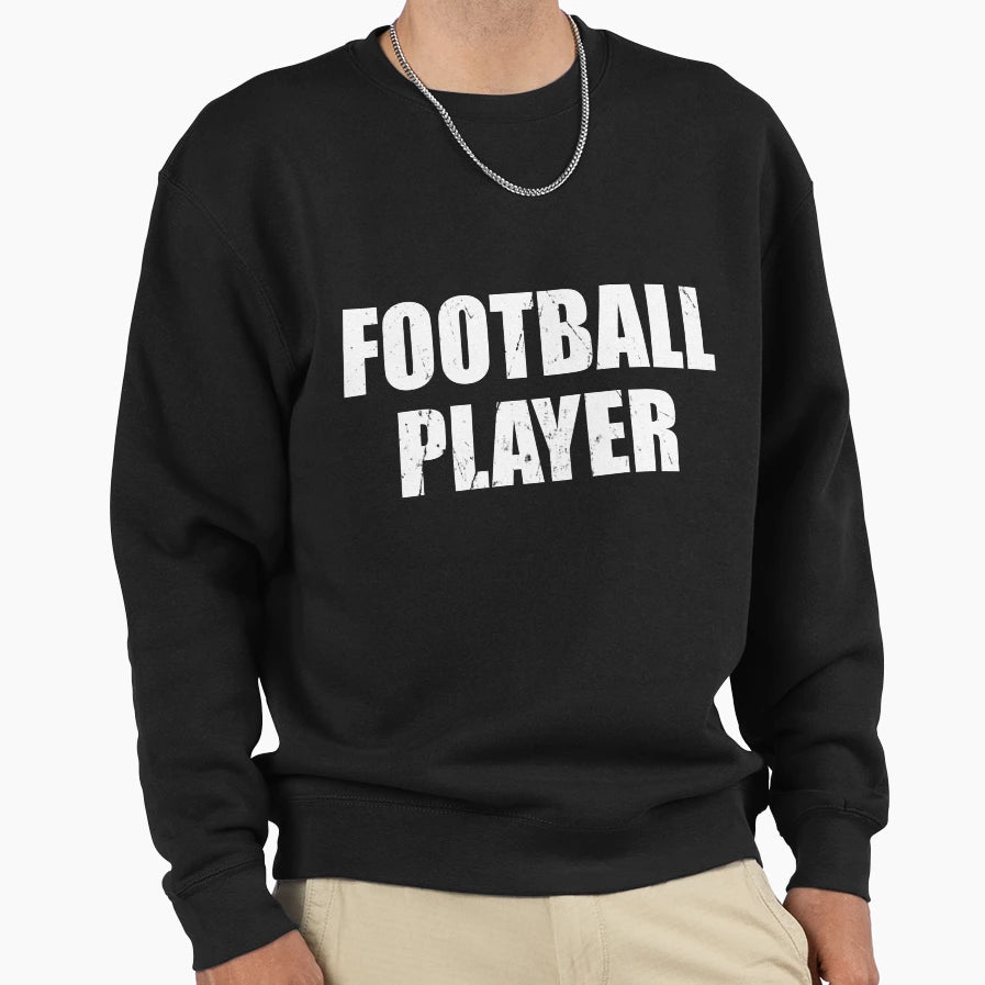 Football Player Player Halloween T-Shirt - Novelty Apparel Men Women - T-Shirt, Sweatshirt, Hoodie