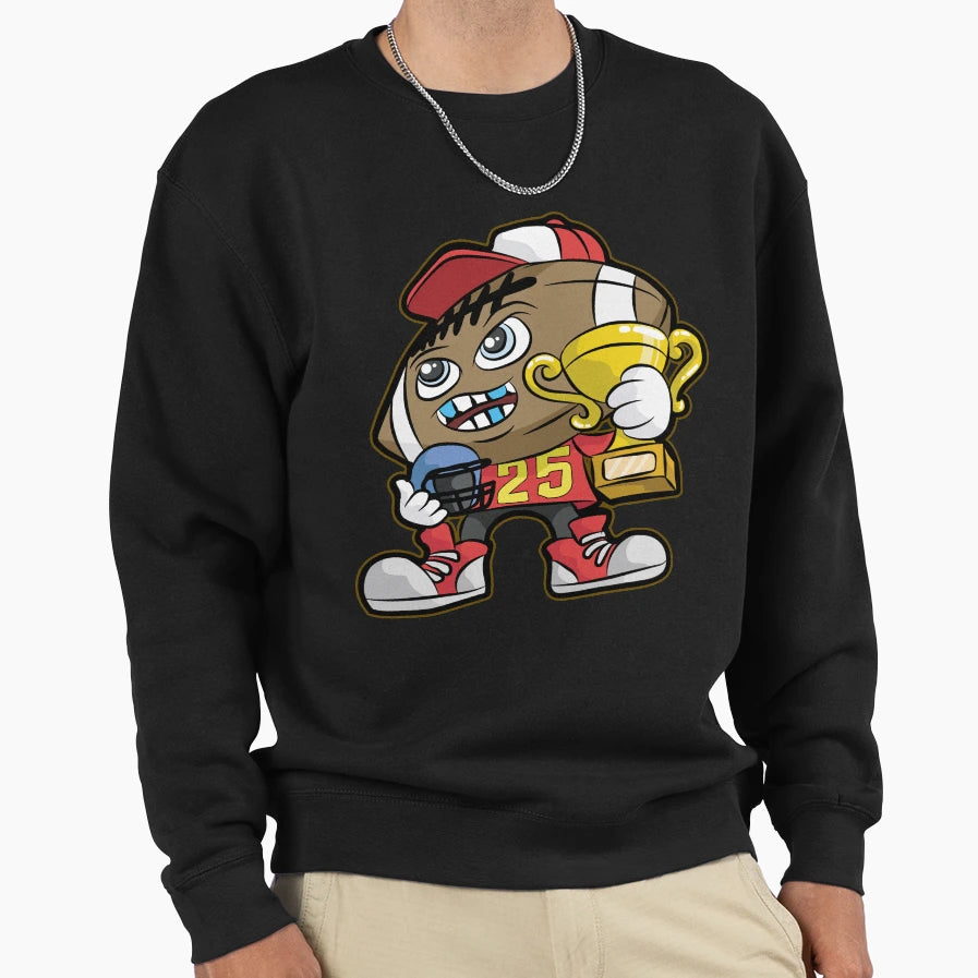 American Football Champion Sweatshirt - Casual Everyday Wear for Adults - T-Shirt, Sweatshirt, Hoodie