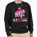Football Wife T-Shirt - Minimalist Print Men Women - T-Shirt, Sweatshirt, Hoodie