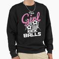 Soccer Sweatshirt - Fun Novelty Design for Adults - T-Shirt, Sweatshirt, Hoodie