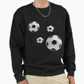 Soccer Balls Sweatshirt - Trendy Graphic Men Women - T-Shirt, Sweatshirt, Hoodie