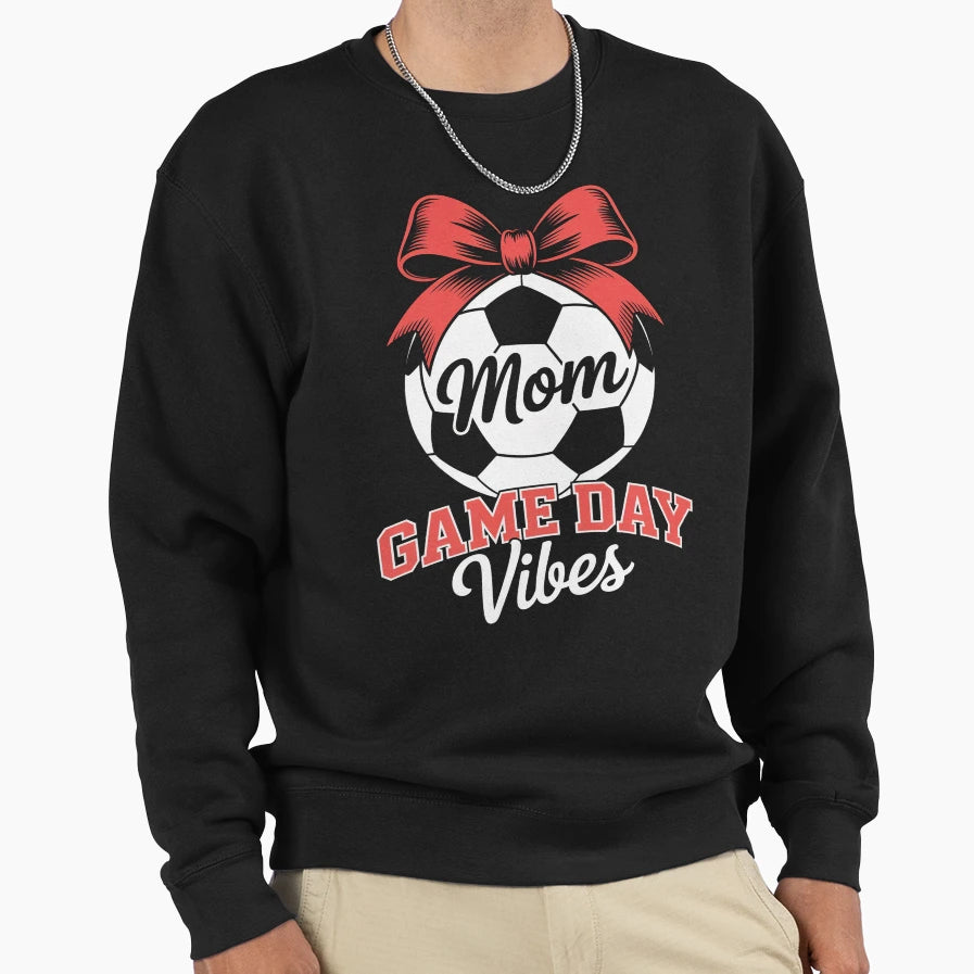 Soccer Mom Mothers Day Sweatshirt - Unique Graphic Unisex - T-Shirt, Sweatshirt, Hoodie