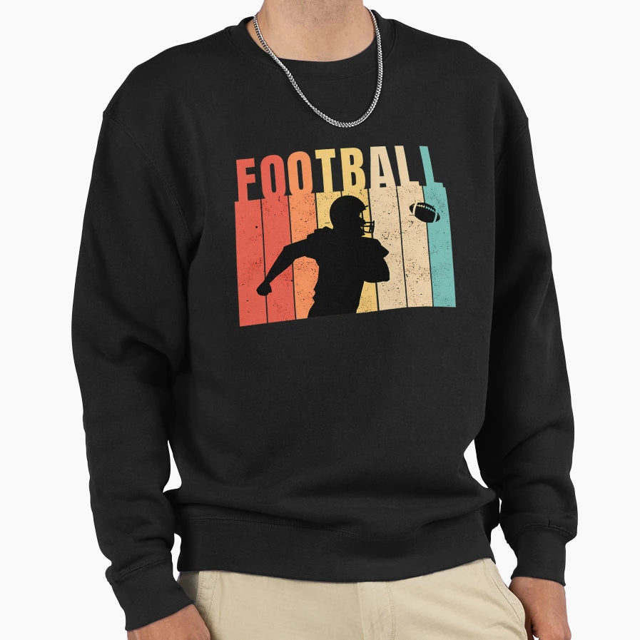 Football Football Sweatshirt - Graphic Print Unisex - T-Shirt, Sweatshirt, Hoodie