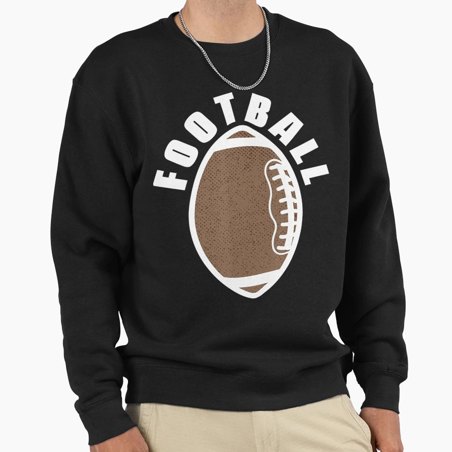 American Football Football Sweatshirt - Novelty Apparel for Adults - T-Shirt, Sweatshirt, Hoodie
