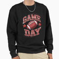 Game Day Football Coquette Bow Sweatshirt - Fun Novelty Design for Adults - T-Shirt, Sweatshirt, Hoodie