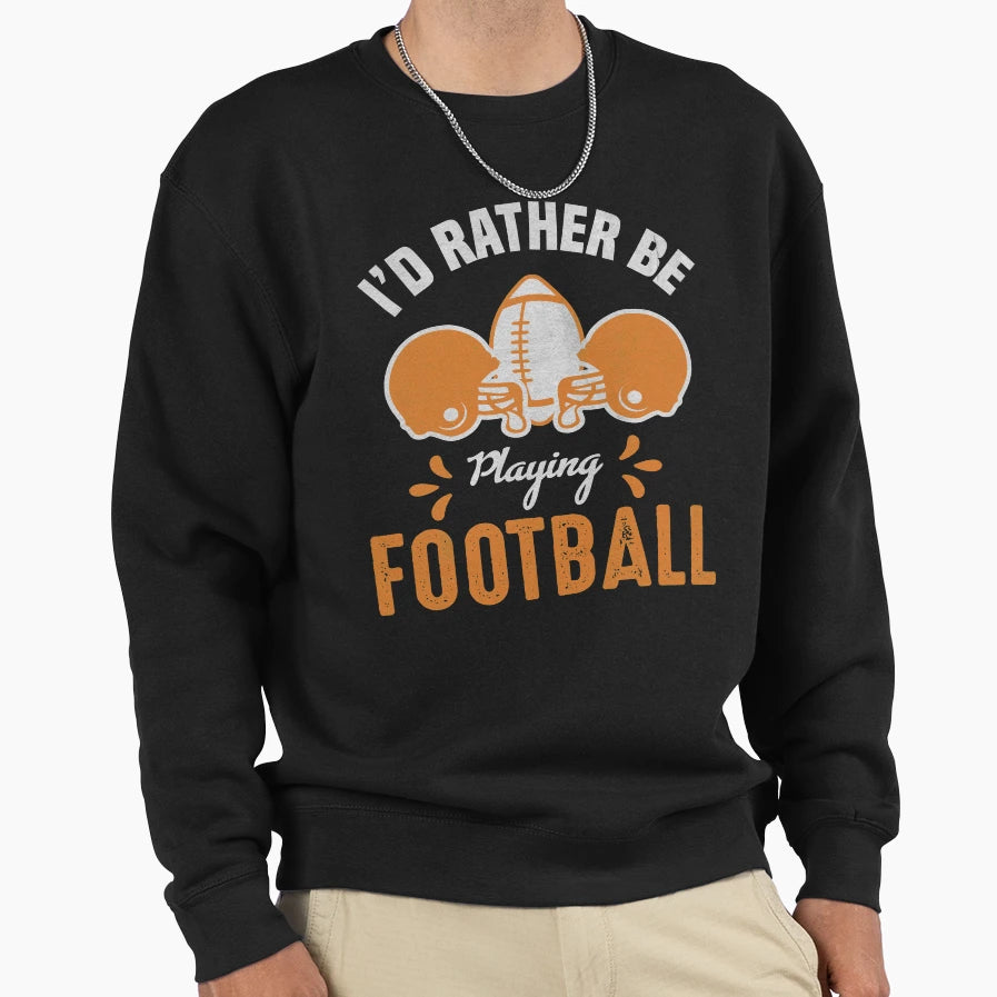 Football Sweatshirt - Unique Graphic Unisex - T-Shirt, Sweatshirt, Hoodie