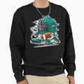 Football Player Sweatshirt - Aesthetic Graphic for Adults - T-Shirt, Sweatshirt, Hoodie