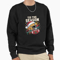 Game Day Aunt Red Football Auntie Sweatshirt - Custom Art Print Unisex - T-Shirt, Sweatshirt, Hoodie