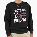 Womens Funny Cheerleading Mom Sweatshirt - Minimalist Print for Adults - T-Shirt, Sweatshirt, Hoodie