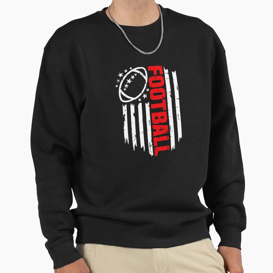 American Football Sweatshirt - Unique Graphic Unisex - T-Shirt, Sweatshirt, Hoodie