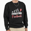 Evolution Football Gift Sweatshirt - Fun Novelty Design Men Women - T-Shirt, Sweatshirt, Hoodie