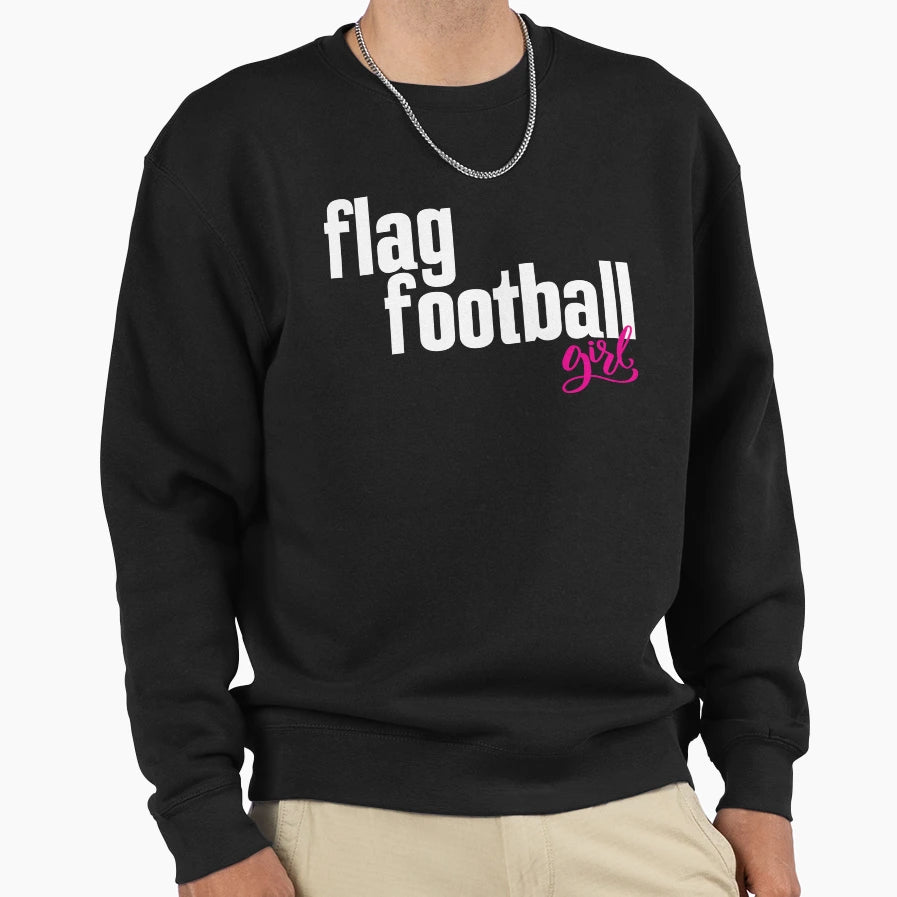 Flag Football Sweatshirt - Novelty Apparel Men Women - T-Shirt, Sweatshirt, Hoodie