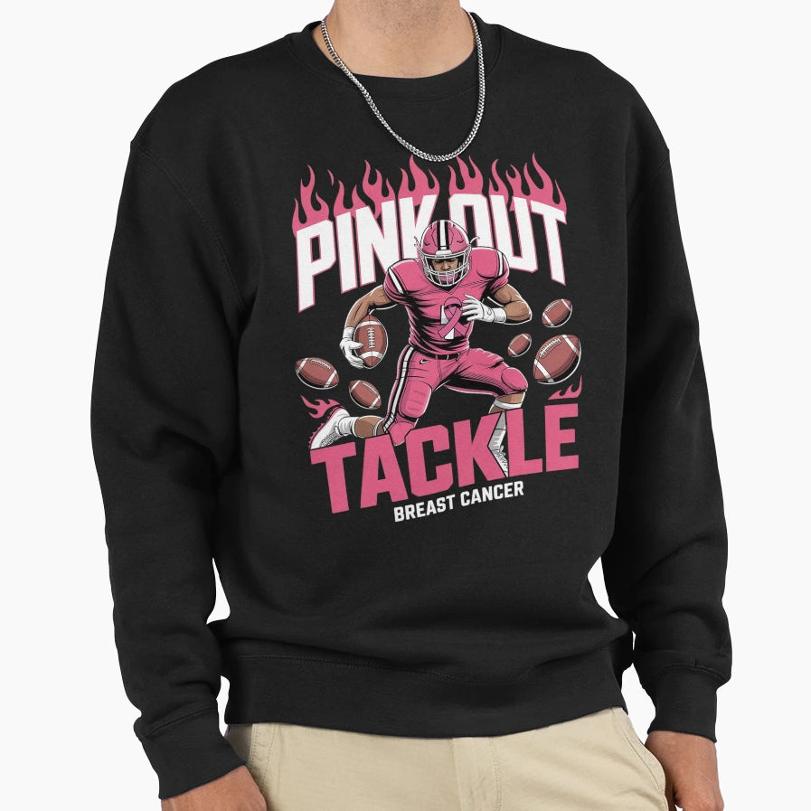 Breast Cancer Awareness Sweatshirt - Casual Everyday Wear for Adults - T-Shirt, Sweatshirt, Hoodie