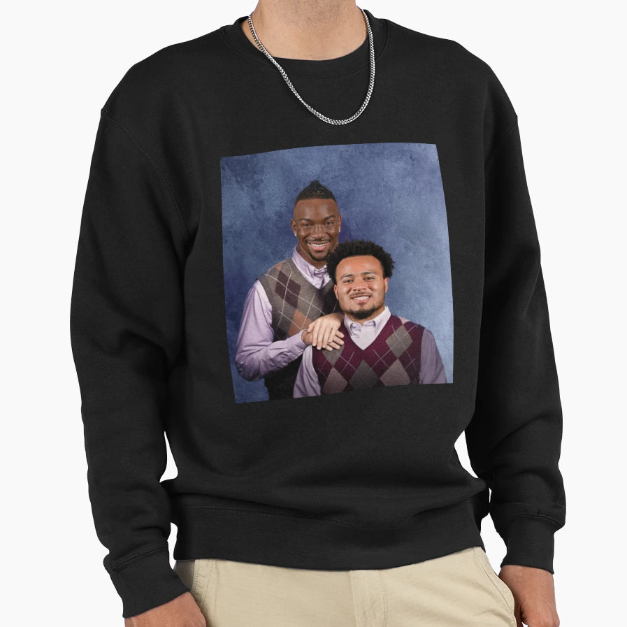 BR And Tyler Allgeier Step Brother Sweatshirt - Custom Art Print Men Women - T-Shirt, Sweatshirt, Hoodie