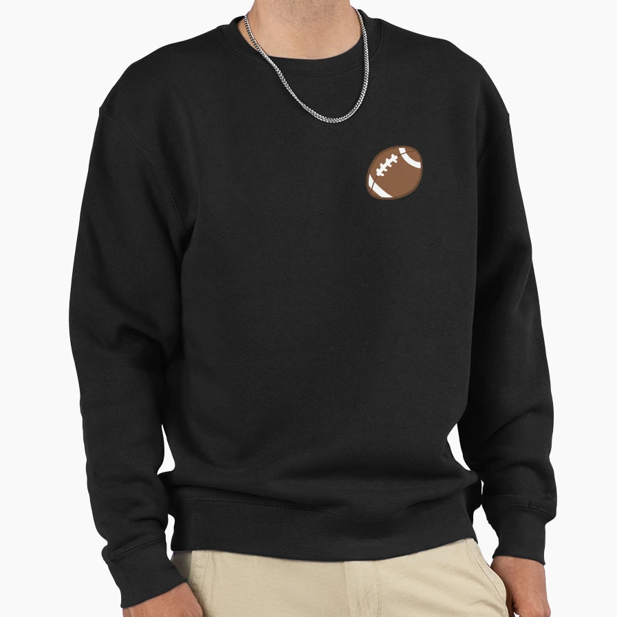 American Football Pattern Sweatshirt - Streetwear Style for Adults - T-Shirt, Sweatshirt, Hoodie