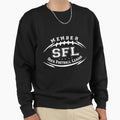 Sofa Football League 80Png Sweatshirt - Casual Everyday Wear for Adults - T-Shirt, Sweatshirt, Hoodie