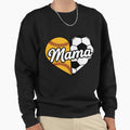 Baller Mama Proud Soccer Softball Sweatshirt - Unique Graphic Men Women - T-Shirt, Sweatshirt, Hoodie