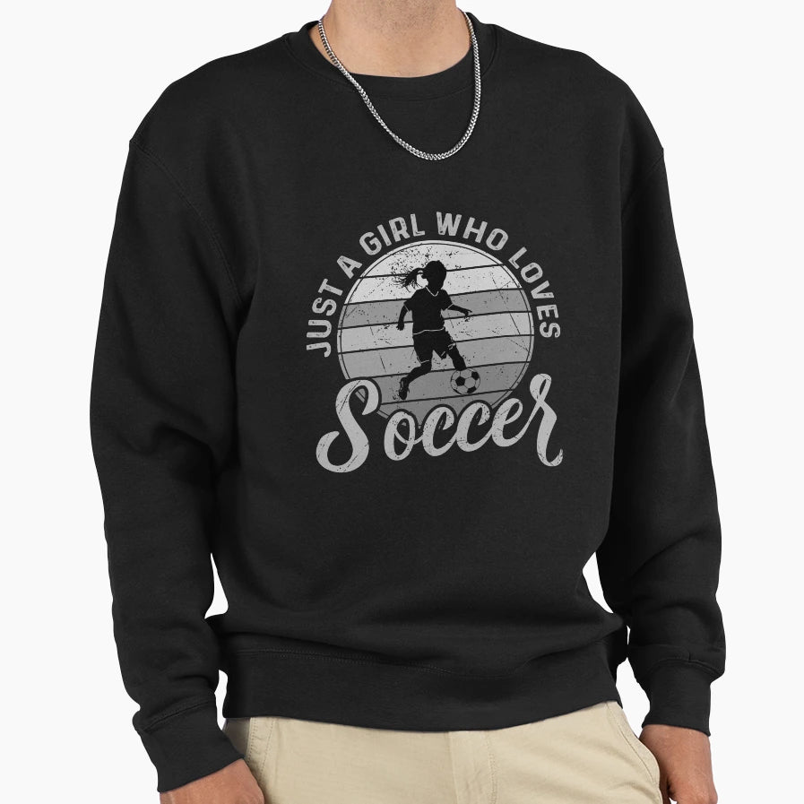 Soccer Player Sweatshirt - Trendy Graphic Men Women - T-Shirt, Sweatshirt, Hoodie