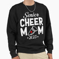 Senior Cheer Mom 23 Cheerleader Sweatshirt - Minimalist Print Men Women - T-Shirt, Sweatshirt, Hoodie