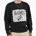 Game Day Fun Football Fan Gear Sweatshirt - Minimalist Print for Adults - T-Shirt, Sweatshirt, Hoodie