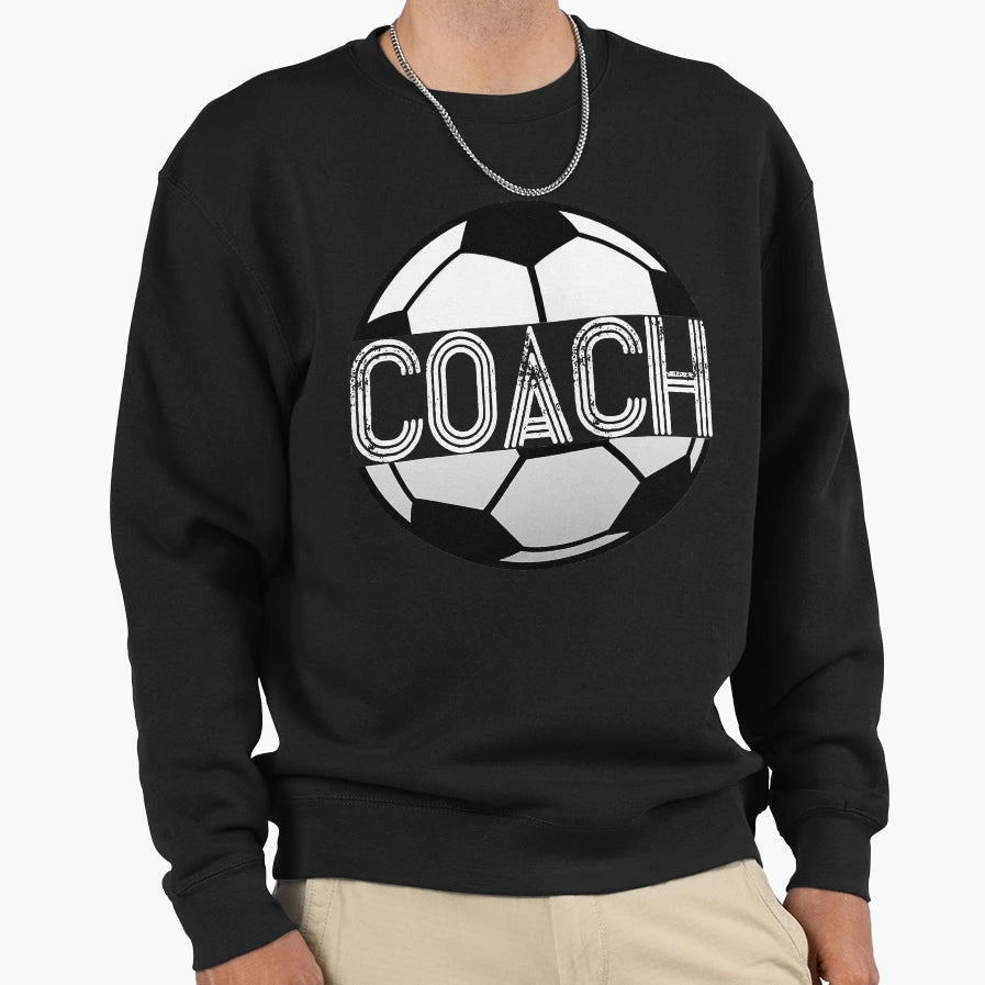 Soccer Coach Great Sports Coaching Sweatshirt - Trendy Graphic Men Women - T-Shirt, Sweatshirt, Hoodie