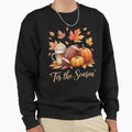 Pumpkin Spice Football Tis Sweatshirt - Casual Everyday Wear Men Women - T-Shirt, Sweatshirt, Hoodie