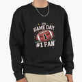 Football Game Day No 1 Fan Sweatshirt - Custom Art Print for Adults - T-Shirt, Sweatshirt, Hoodie