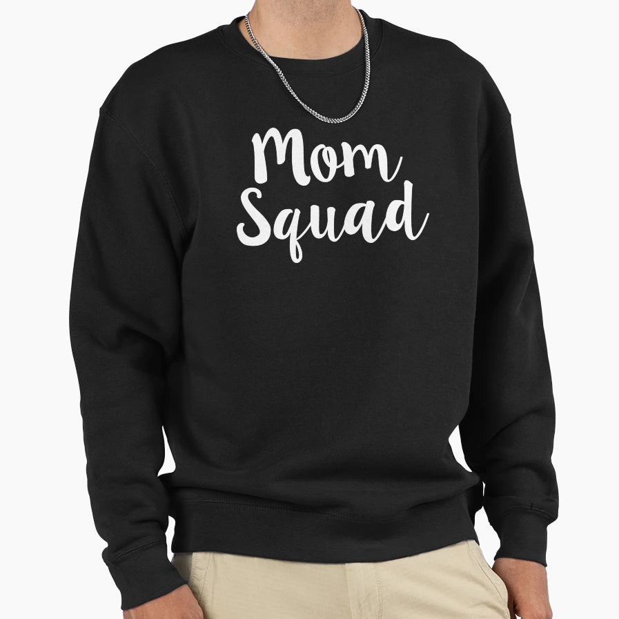 Mom Squad Funny Mother Club Group Sweatshirt - Unique Graphic Men Women - T-Shirt, Sweatshirt, Hoodie