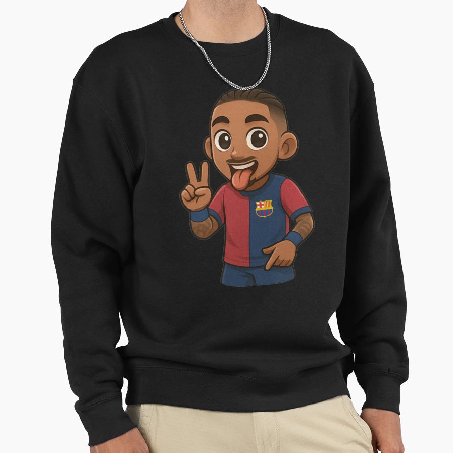 Raphinha Chibi Sweatshirt - Unique Graphic Men Women - T-Shirt, Sweatshirt, Hoodie