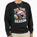 Football American Santa Sweatshirt - Aesthetic Graphic for Adults - T-Shirt, Sweatshirt, Hoodie