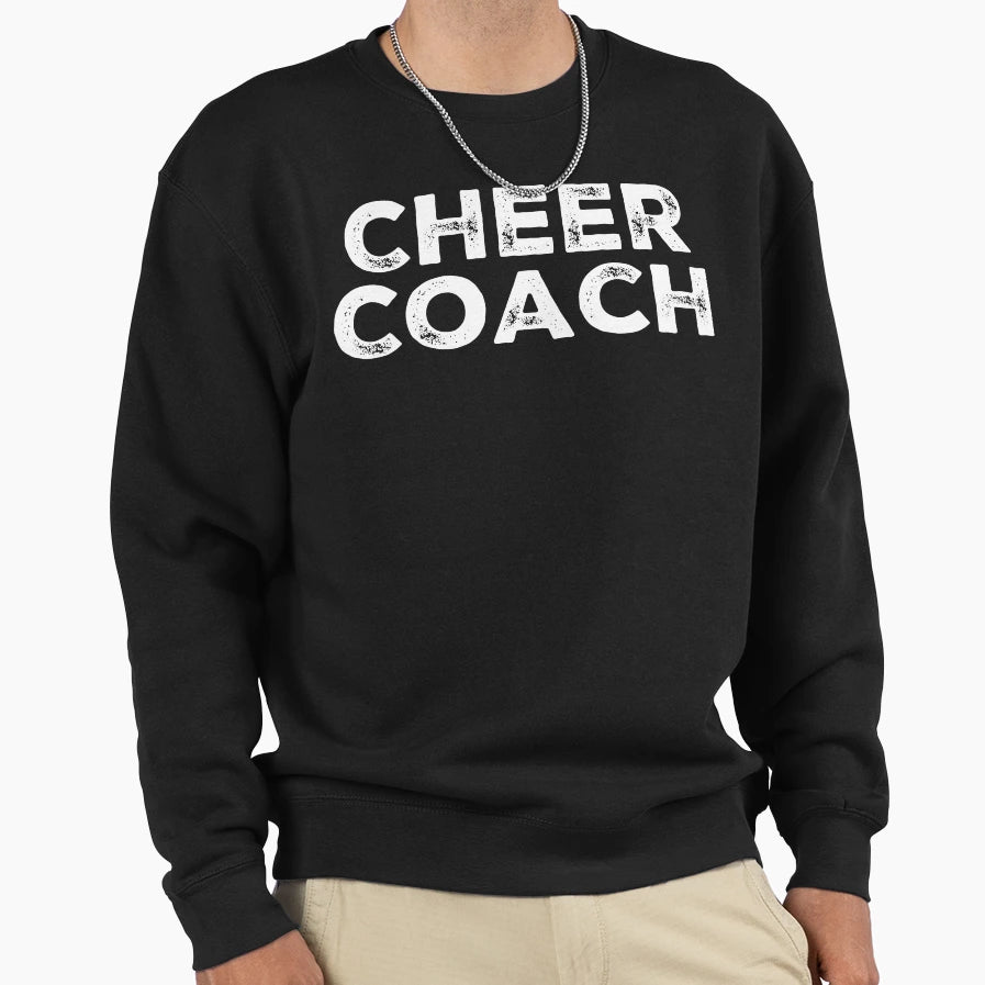Cheer Coach Gifts Sweatshirt - Aesthetic Graphic Unisex - T-Shirt, Sweatshirt, Hoodie
