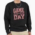 Game Day Football Grunge Sweatshirt - Custom Art Print for Adults - T-Shirt, Sweatshirt, Hoodie