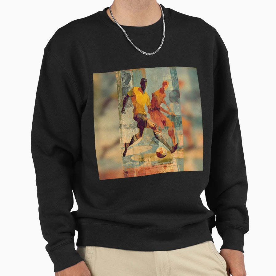 Football Soccer Beautiful Game Sweatshirt - Custom Art Print Men Women - T-Shirt, Sweatshirt, Hoodie
