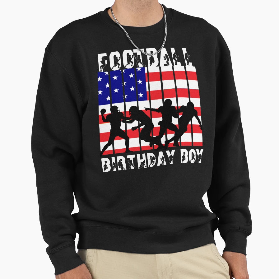 American Football Theme Play To Win Play Sweatshirt - Graphic Print Unisex - T-Shirt, Sweatshirt, Hoodie