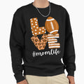 Love Football American Mom Life Sweatshirt - Custom Art Print Men Women - T-Shirt, Sweatshirt, Hoodie