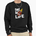Football Life Sweatshirt - Aesthetic Graphic Men Women - T-Shirt, Sweatshirt, Hoodie