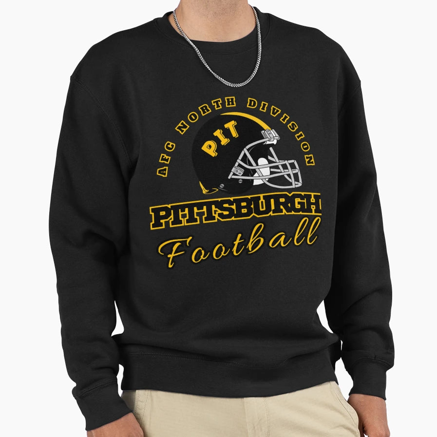 Art Pittsburgh Steelers Sweatshirt - Graphic Print for Adults - T-Shirt, Sweatshirt, Hoodie