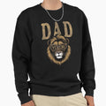 Dad Vibe Lion Father Sweatshirt - Trendy Graphic for Adults - T-Shirt, Sweatshirt, Hoodie