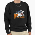 Tis Season Football Halloween Spooky Sweatshirt - Graphic Print Unisex - T-Shirt, Sweatshirt, Hoodie