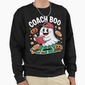Ghost Football Coach Halloween Sweatshirt - Fun Novelty Design for Adults - T-Shirt, Sweatshirt, Hoodie