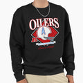 Houston Oilers Helmet Logo Sweatshirt - Casual Everyday Wear for Adults - T-Shirt, Sweatshirt, Hoodie