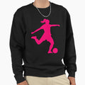 Soccer Player Sweatshirt - Trendy Graphic for Adults - T-Shirt, Sweatshirt, Hoodie