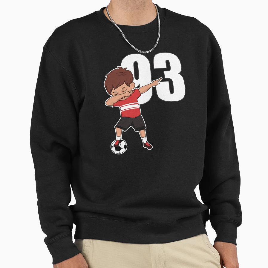 Awesome Soccer Player Number 93 Sweatshirt - Novelty Apparel Men Women - T-Shirt, Sweatshirt, Hoodie