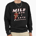 I Love Football Sweatshirt - Novelty Apparel for Adults - T-Shirt, Sweatshirt, Hoodie
